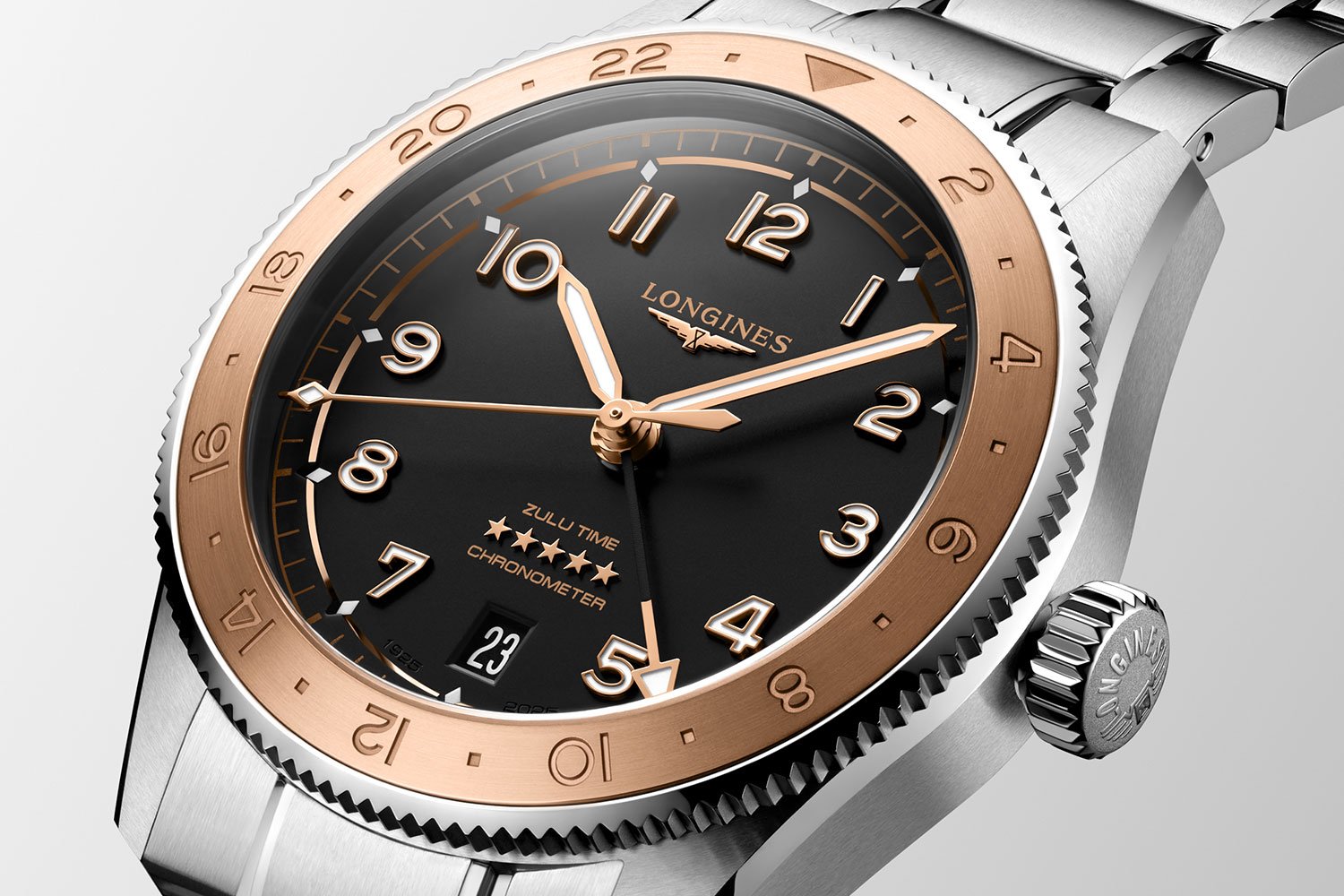 Longines Replica Watch Spirit Zulu Time 1925-1